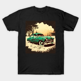 Vintage Car retro 70s T-Shirt